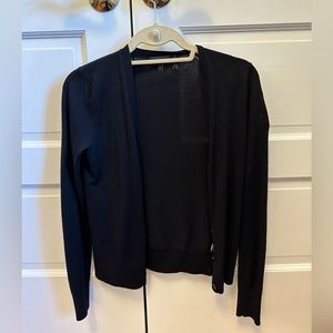 Theory Black Cardigan